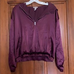 FOREVER 21 MAROON PULLOVER